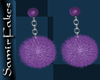 SF/Purple Earrings