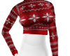 xmas sweater red