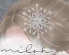 ❄️ Snowflake hairpin