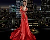 Elegant Red Ball Gown