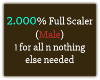 2.000% M. Full Scaler.