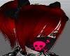 pink skull mask