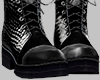 (DRV) Black Cross Boots