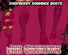 Raspberry Romance Boots