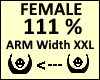Arm Scaler XXL 111% Fema