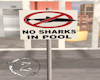 Z No Sharks Sign
