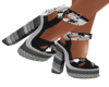 White-black shoes UA