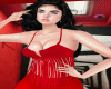 MxU- Red Fringe Top