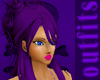 Purple Toxic Rave Hair