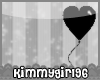 Black Heart Balloon(F/M)