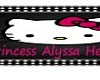 Alyssa Hello kitty Name