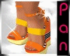 Sandals Platform Orange