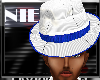 -NIE-BLU/WHITE MAFIA HAT