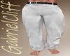 White Cuffed Jeans