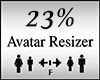 Avatar Scaler 23%