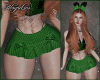 >A< Skirt Bunny Green M