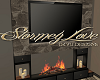 Fireplace With TV