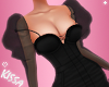 𝓀 Black Heart Dress