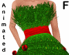 Christmas fir tree gown