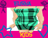 Elisha Plaid Green Short