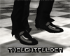 TB Black Suit Shoes