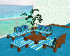 Seaside Sofa Palm Set