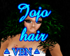 Jojo hair green dark
