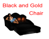 Black & Gold Chair