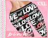 PINK-RED LOVE XXL
