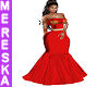 Red Holiday Gown