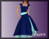 50's Retro Blue Dress