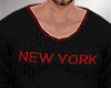 New York Red/Blk Sweater