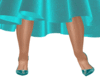 BLUE TEAL  SHOES