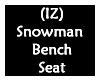 (IZ) Snowman Bench Seat