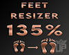Foot Scaler 135% [M]