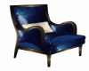 420 Blue Single Chair