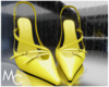 🅵|Slingback Jaune