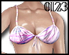 0123 Shiny Bikini Top