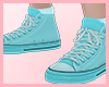Blue Cuddle Sneakers M