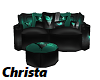 Emerald  Snuggle Sofa