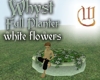 Whyst Planter Full-white