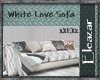 White Love Sofa