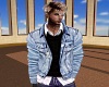Faded Jeans Jacket -M-
