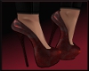 IVI Candy Red Pvc Heels