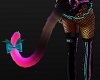 Neon Cat tail with Bow