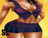 DENIM HOT OUTFIT BLUE L