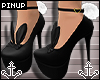 ⚓ | Bunny Heels Black