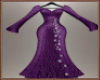 Purple Snowflake Gown