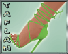 T* Wrapped Heels Green