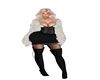 Winter Fur Dress Outfit